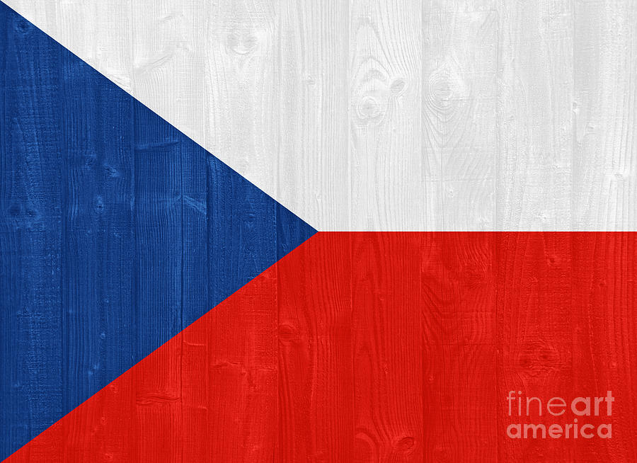 Czech Republic Flag Photograph