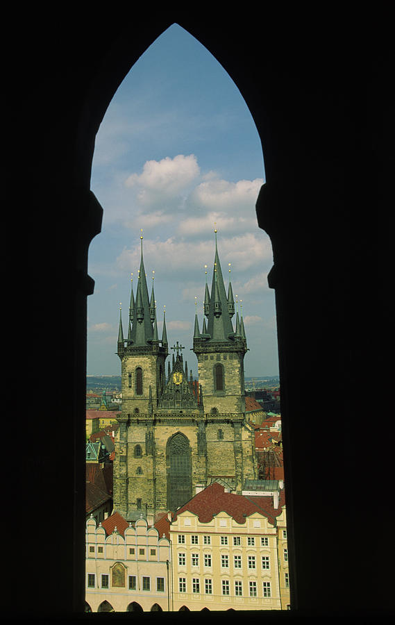 Architecture Photograph - Czech Republic, Prague, View Of Tyn by Jaynes Gallery