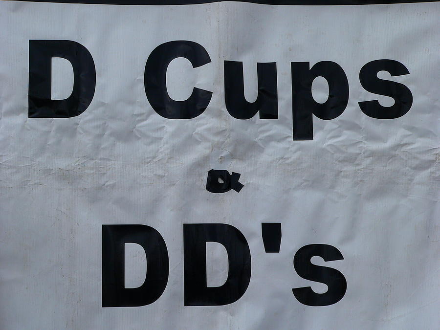 D and DD Cups Photograph by Jeff Lowe