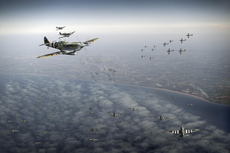 D-Day Operation Mallard Digital Art by Gary Eason