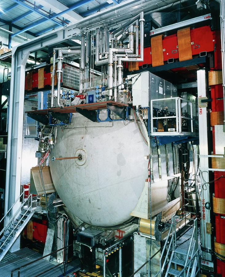 D-zero Particle Detector Photograph by Fermilab/science Photo Library