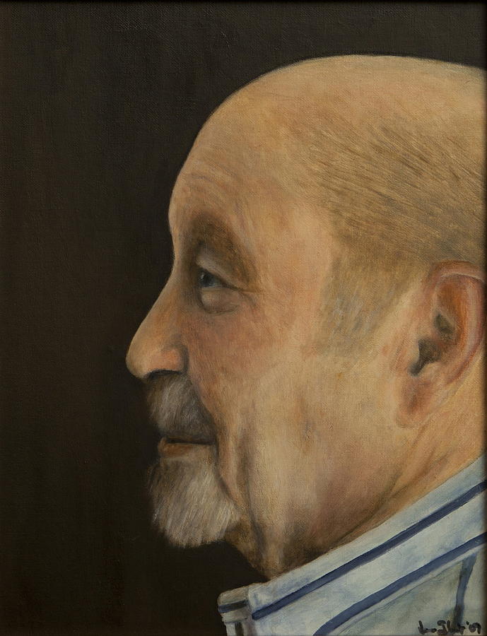 Dad Painting - Dad by Joan Glinert