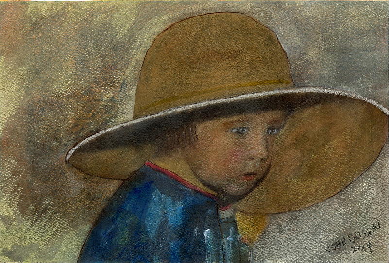 Dads Hat Painting by John Brisson