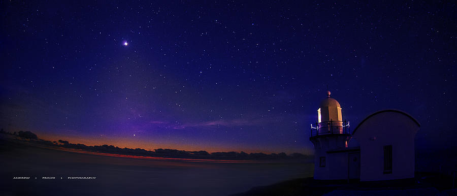 Planet Photograph - Dads Light - Port Macquarie Light House  by Andrew Prince