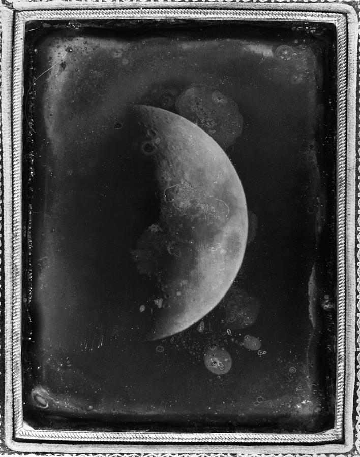 Daguerreotype: Moon, 1852 Photograph by Granger