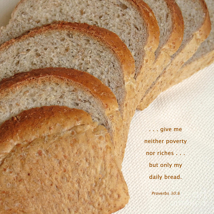 Bread Photograph - Daily Bread by Ann Horn