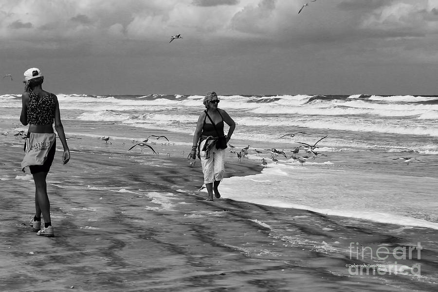 Daily Life at the Beach Photograph by Deborah Benoit