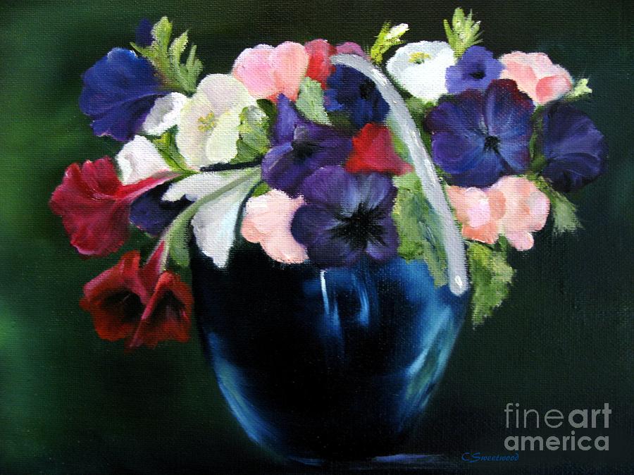 Flower Painting - Daily Pick by Carol Sweetwood