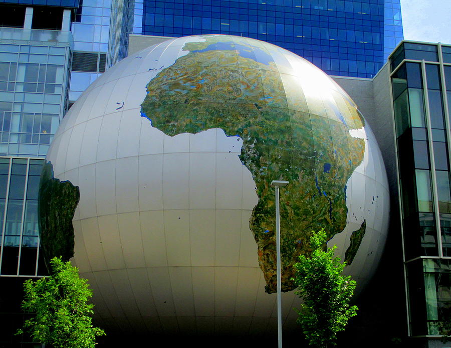 Daily Planet Africa Photograph by Randall Weidner