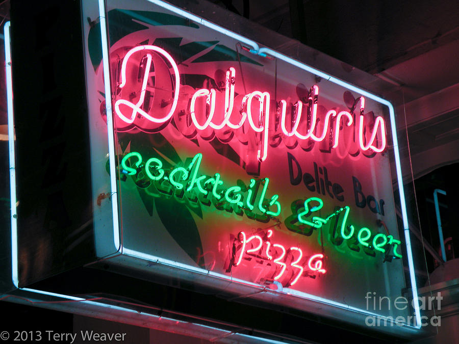 Daiquiris N Pizza Photograph by Terry Weaver Fine Art America