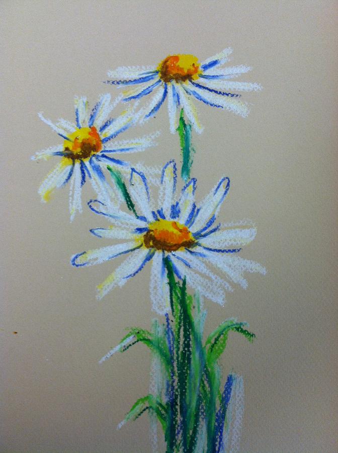Daisies for you Painting by Hae Kim