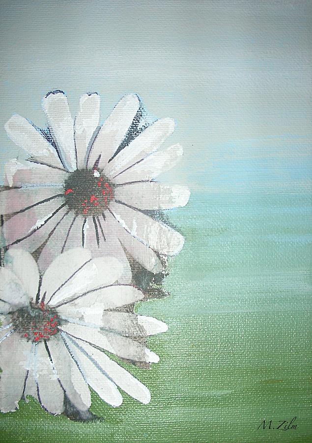 Daisies Painting by Megan Washington | Fine Art America