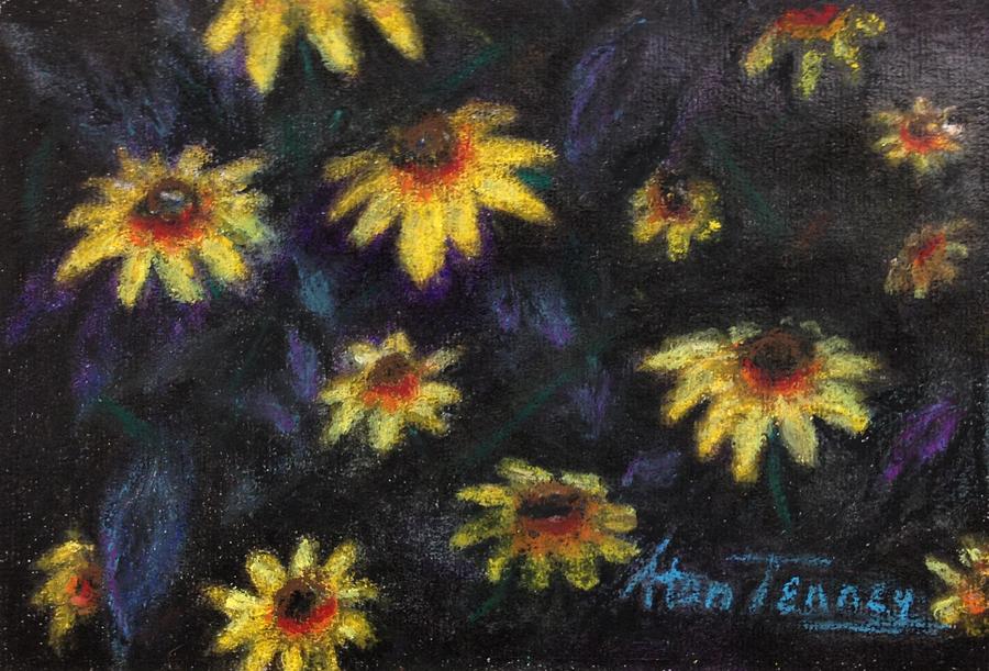 Daisies Painting by Stan Tenney