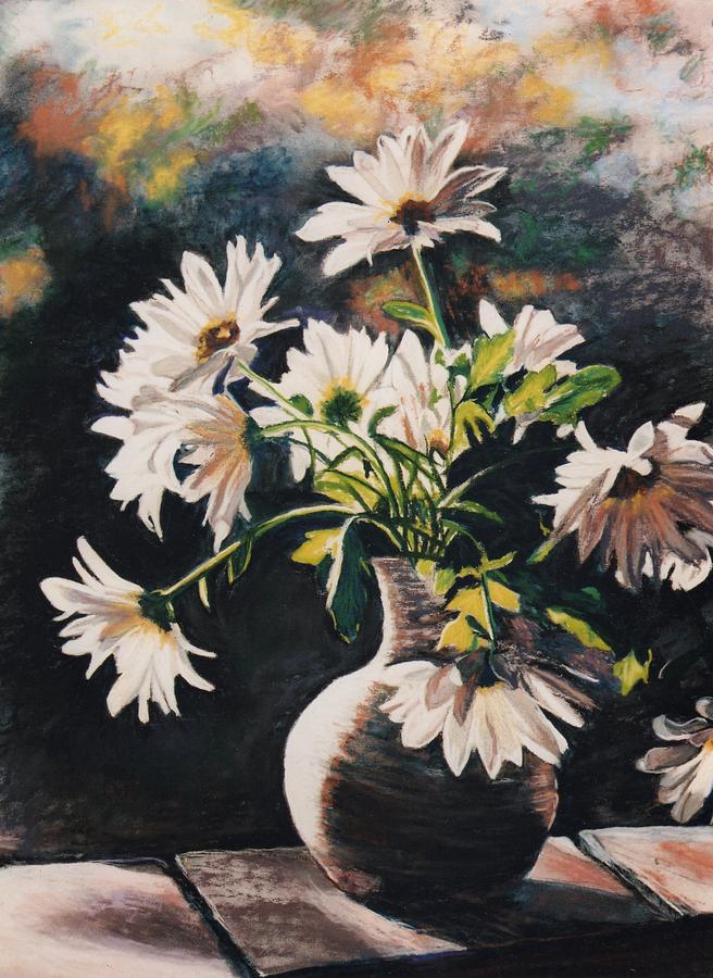Daisy Bouquet Painting by Kay Ridge