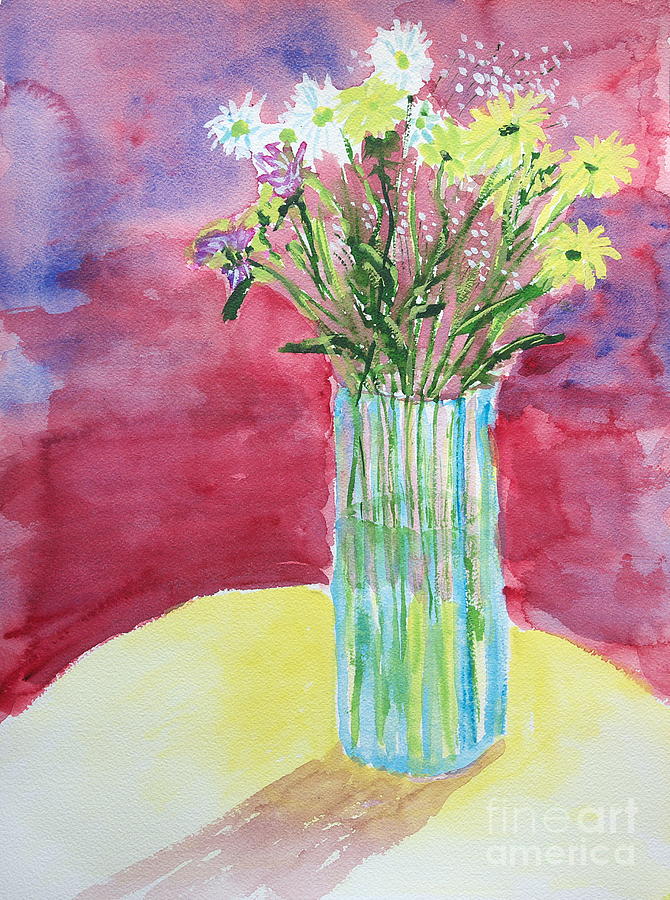 Daisy Bouquet Painting by Walt Brodis
