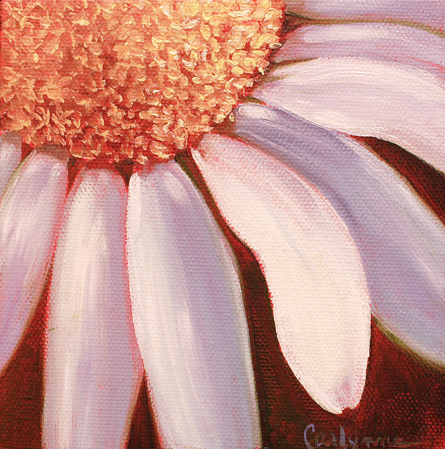 Daisy Painting - Daisy by Carlynne Hershberger