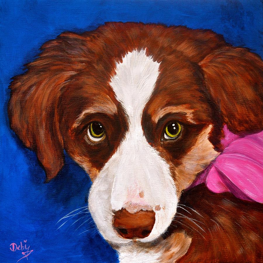 Daisy Painting by Debi Starr