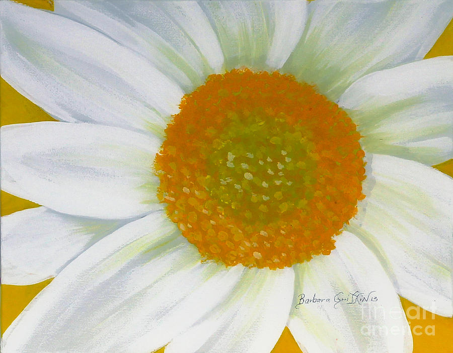 Daisy - Gardener - Florist Painting by Barbara A Griffin
