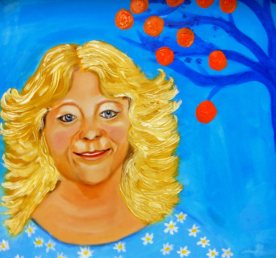 Daisy Ray of Sunshine Painting by Rusty Gladdish