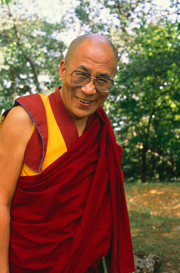 Dalai Lama, Nobel Prize 1989 Photograph by Alison Wright