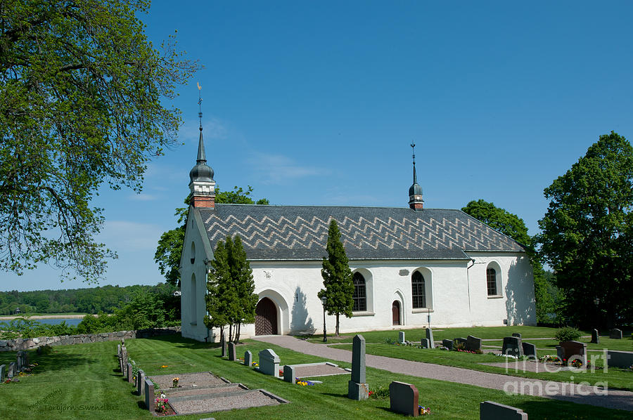 Dalby Church Photograph by Torbjorn Swenelius