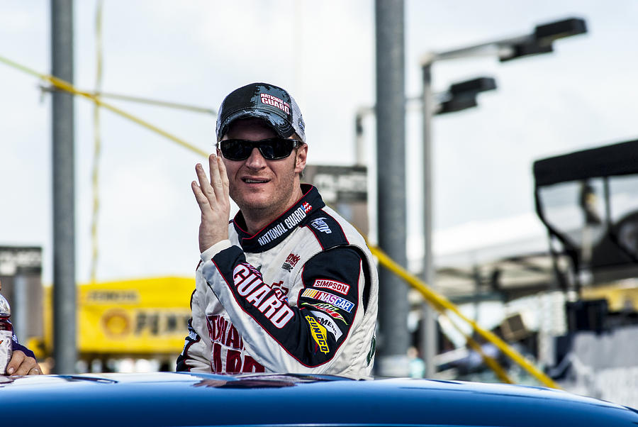 dale earnhardt Jr.  Photograph by Kevin Cable