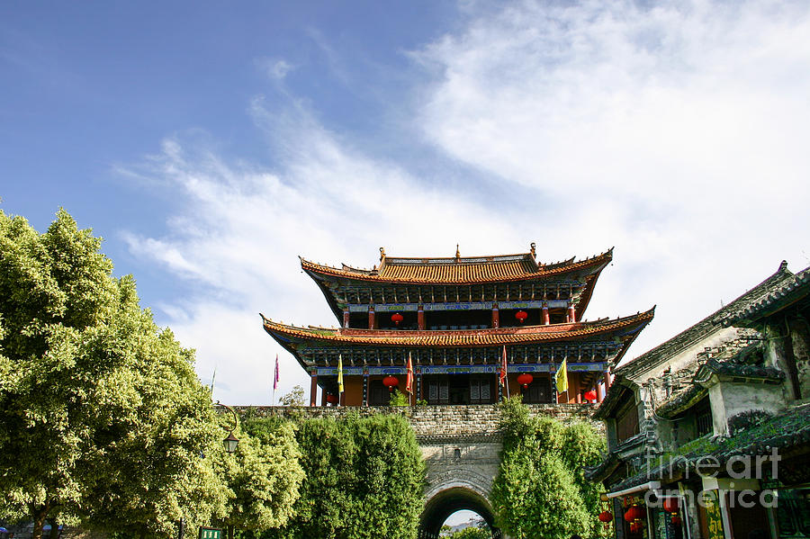 Dali city entrance in Yunnan China Photograph by Didier Marti - Fine ...