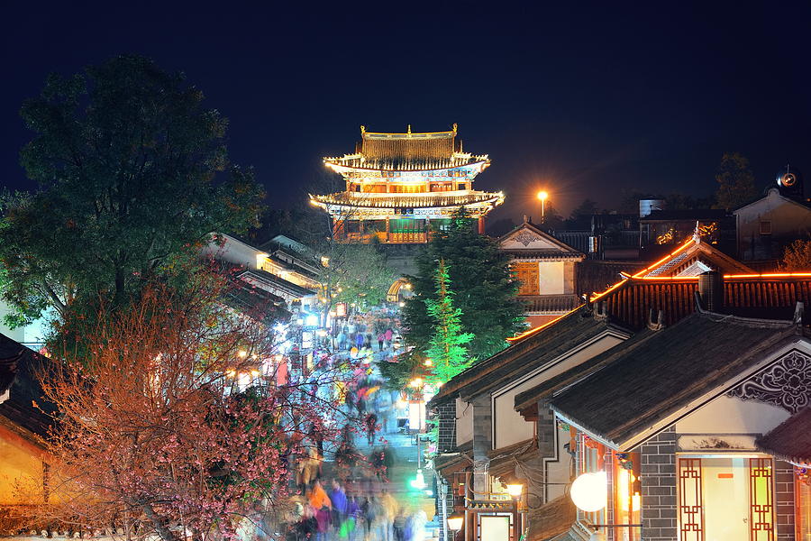 Dali Town Photograph by Songquan Deng