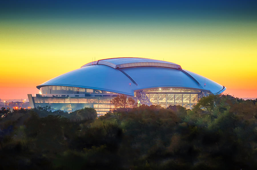Home of the Dallas Cowboys Photograph by Victor Culpepper