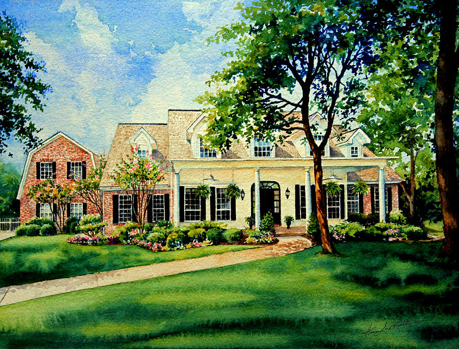 Dallas Home Painting by Hanne Lore Koehler