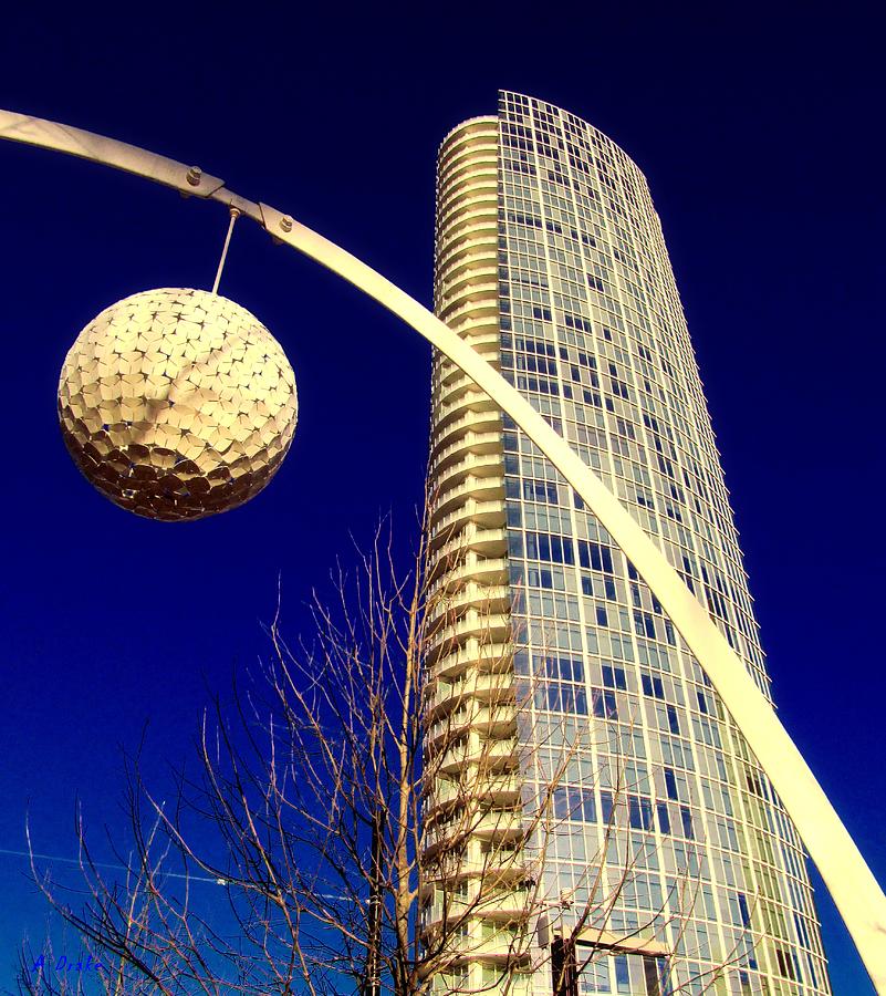 Dallas Museum Tower Digital Art by Alec Drake