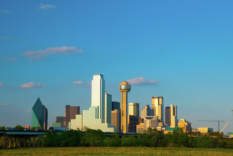 Dallas Skyline At Late Afternoon Photograph by Davel5957