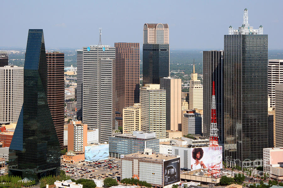 Dallas Photograph - Dallas Skyline by Bill Cobb