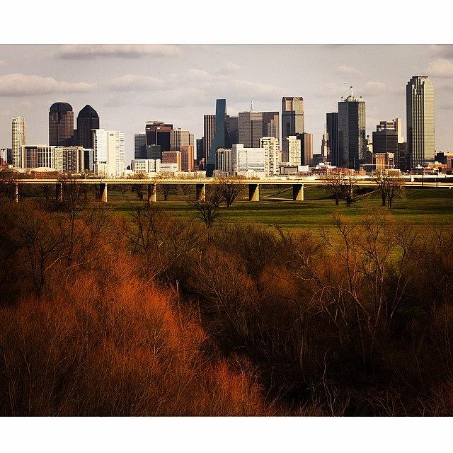 Dallas Photograph - #dallas #skyline.  #citylimitless by Javier Vicencio