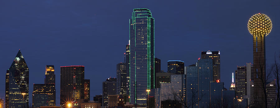 Dallas Skyline Photograph by Jonathan Davison