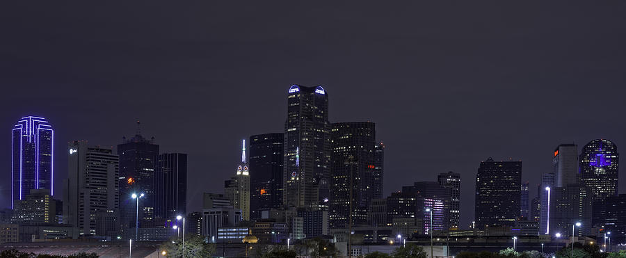 Dallas Photograph - Dallas Skyline South Side by Jonathan Davison
