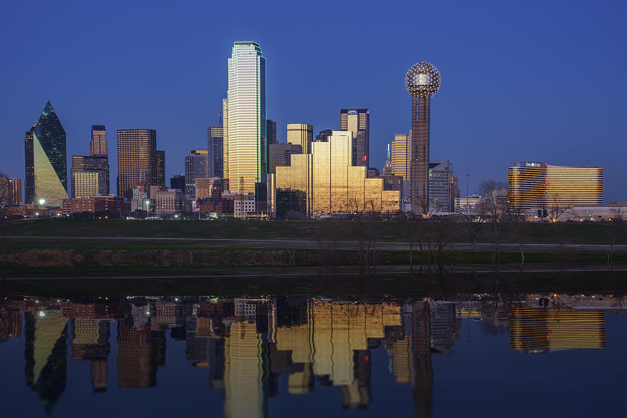 Dallas Photograph - Dallas Twilight by Rick Berk