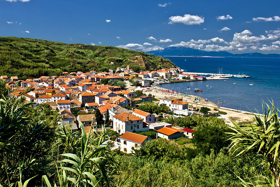 Dalmatian island of Susak village and harbor Photograph by Brch Photography