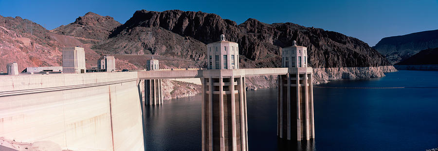 Architecture Photograph - Dam On The River, Hoover Dam, Colorado by Panoramic Images