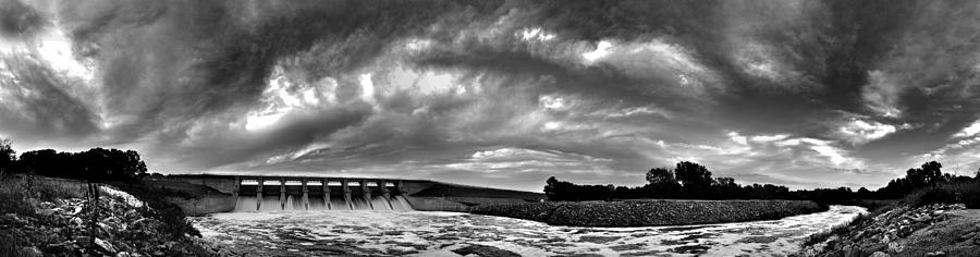 Dam Panoramic Photograph by Brian Duram