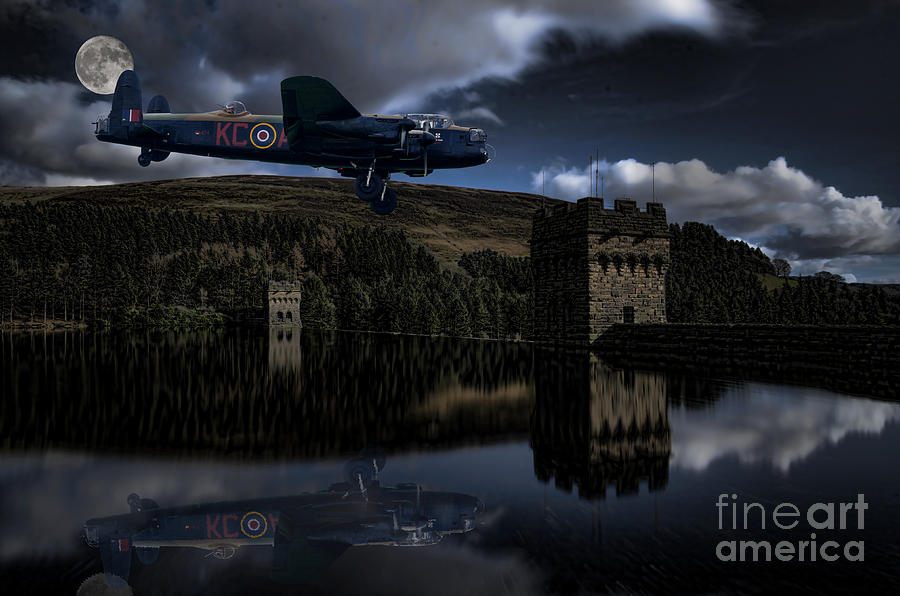 Dambuster practice Photograph by Steev Stamford