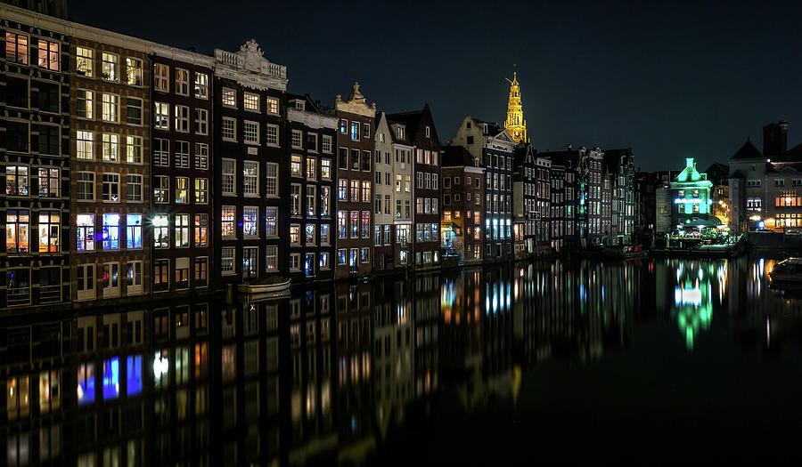 City Photograph - Damrak, Amsterdam by Sus Bogaerts
