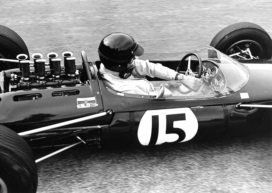 Dan Gurney Photograph - Dan Gurney Brabham Climax by Robert Van Es