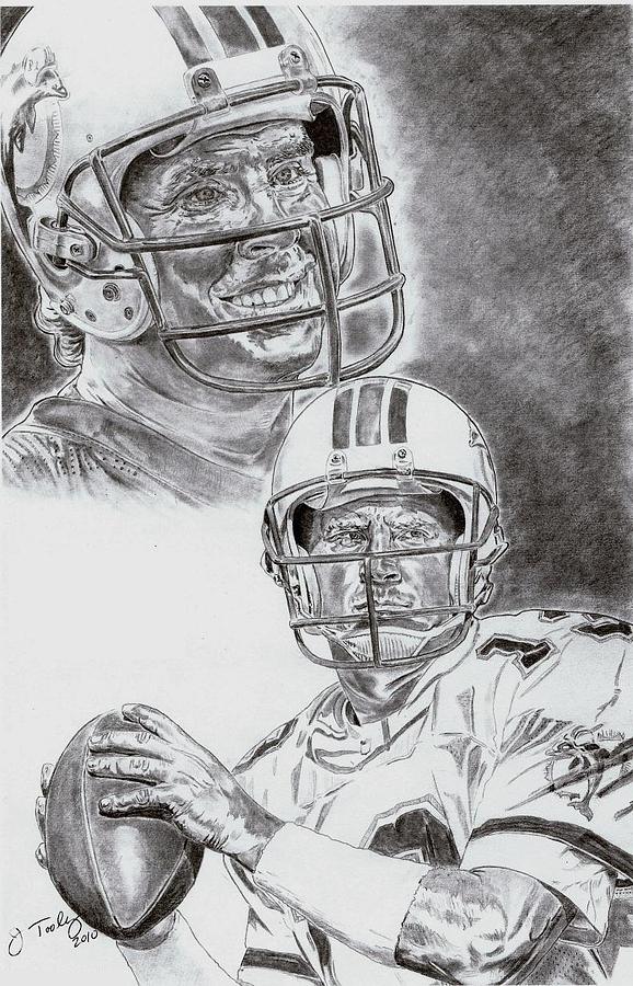 Dan Marino Drawings for Sale - Pixels Merch