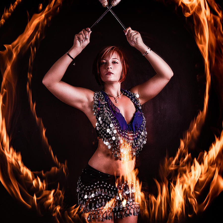 Dance and Burn Photograph by Monte Arnold