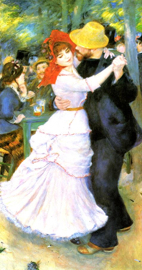 Bougival　Painting　Auguste　by　Renoir　Pierre　Pixels　Dance　At