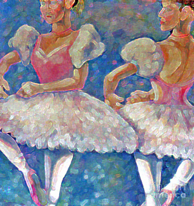 Dance Ballerina Painting by Rita Brown