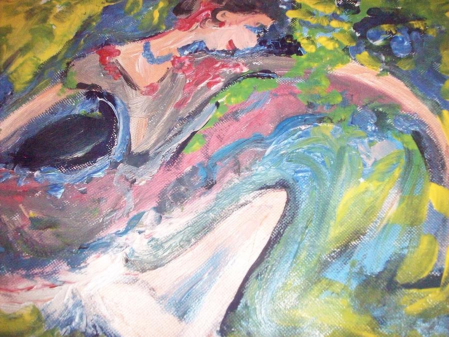 Dance by the river Painting by Judith Desrosiers
