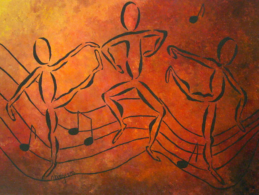 Paul Klee Painting - Dance Fever by Pamela Allegretto