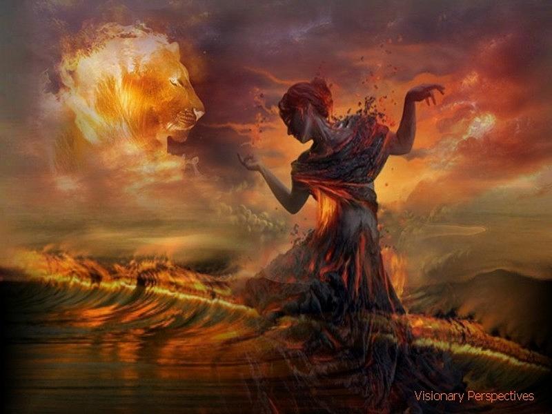 Dance In The Fire Digital Art by Jewell McChesney | Fine Art America